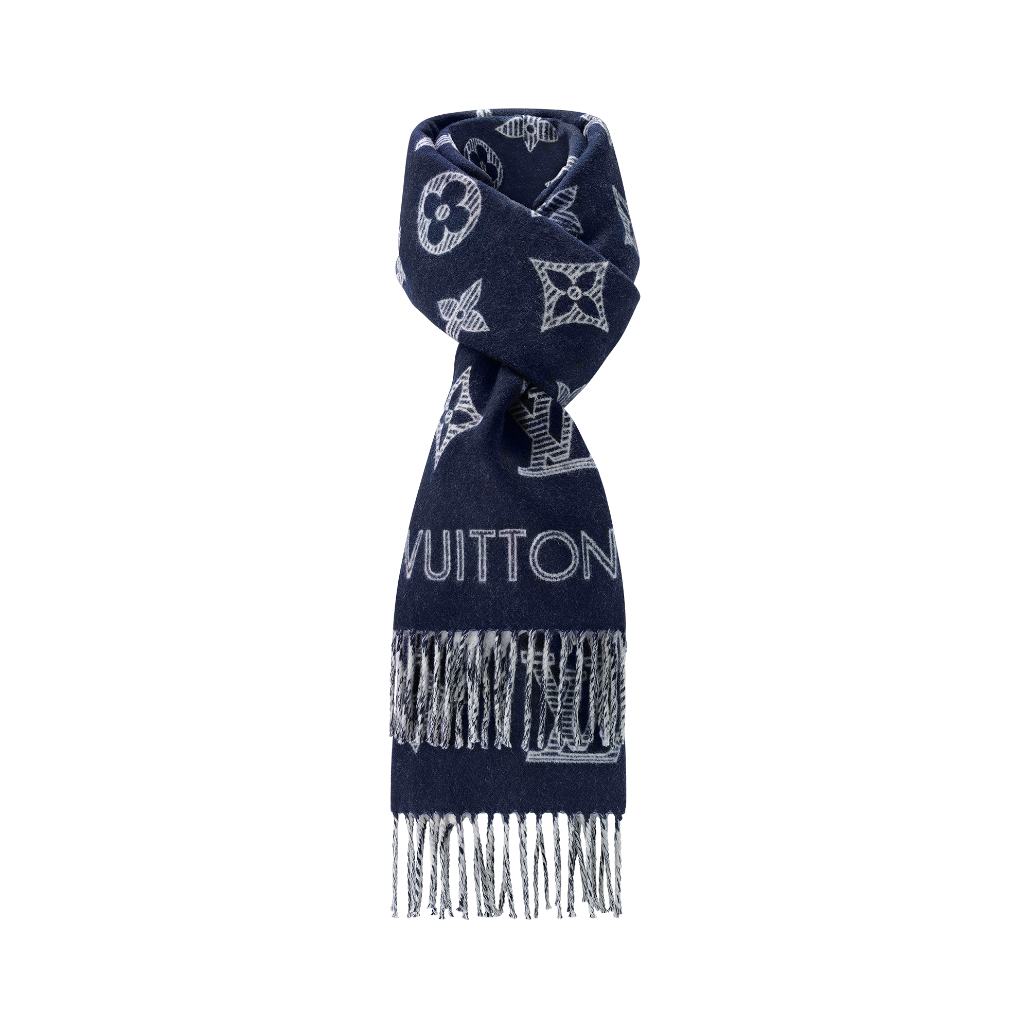 S00 Accesorios Bufandas Bufanda Monogram Shadow | Louis Vuitton ® (Ampliar producto)