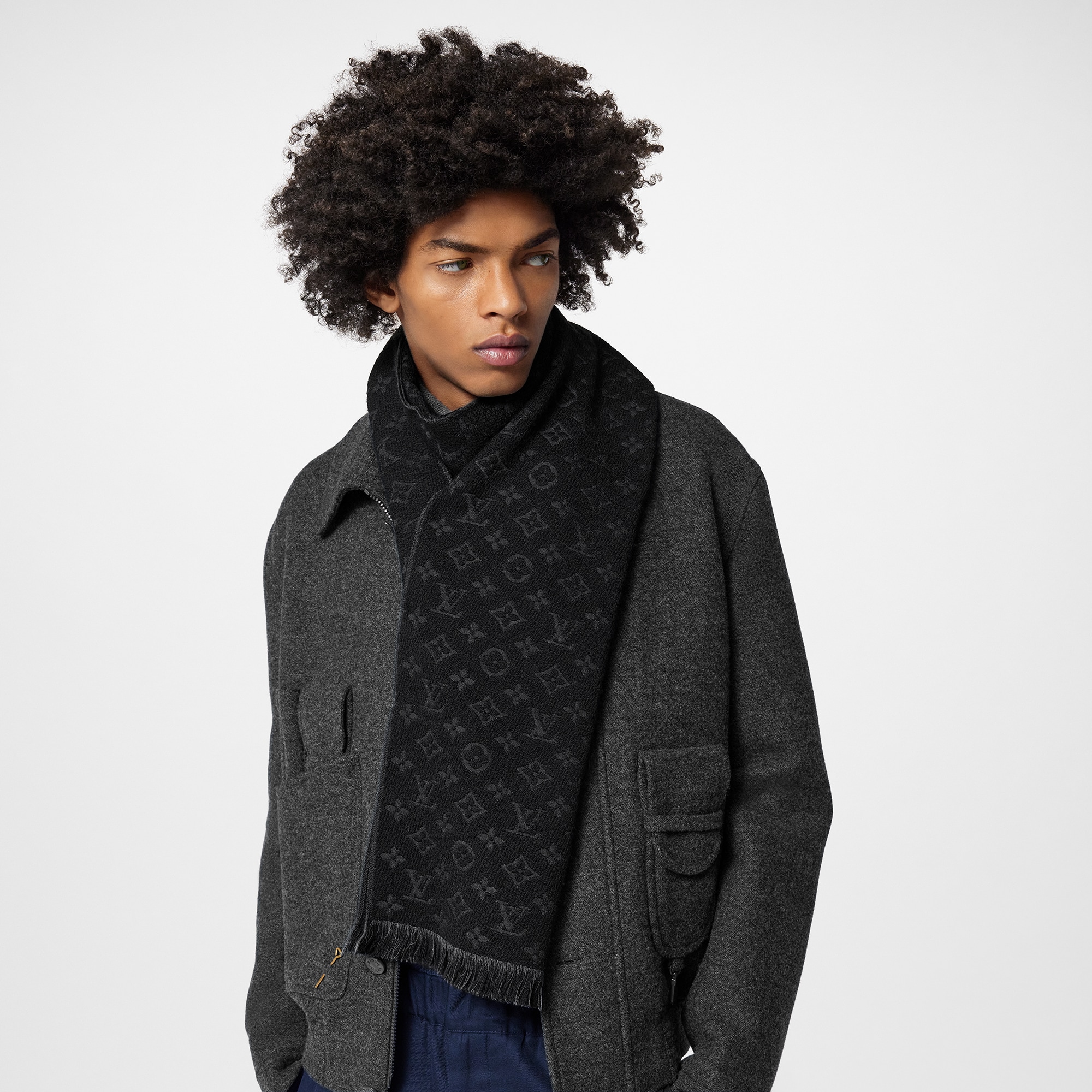 S00 Accesorios Bufandas Bufanda Monograma Classic | Louis Vuitton ® (Ampliar producto)