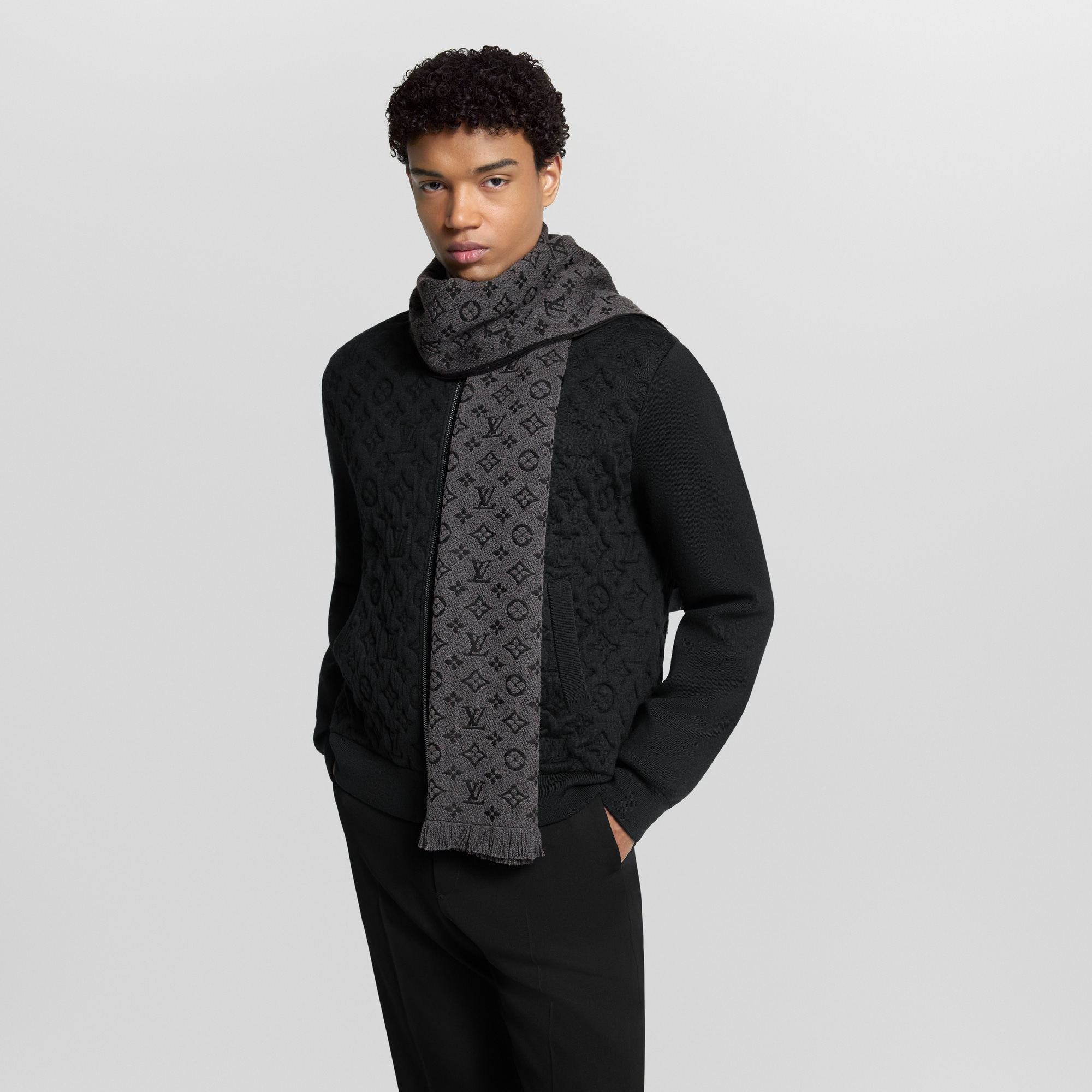 S00 Accesorios Bufandas Bufanda Monograma Classic | Louis Vuitton ® (Ampliar producto)