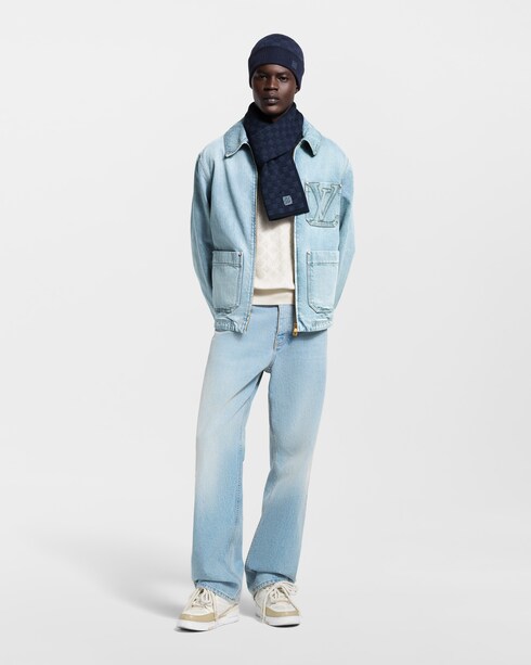 S00 Holiday Gifts For Him } Néo Petit Damier Scarf | Louis Vuitton ®