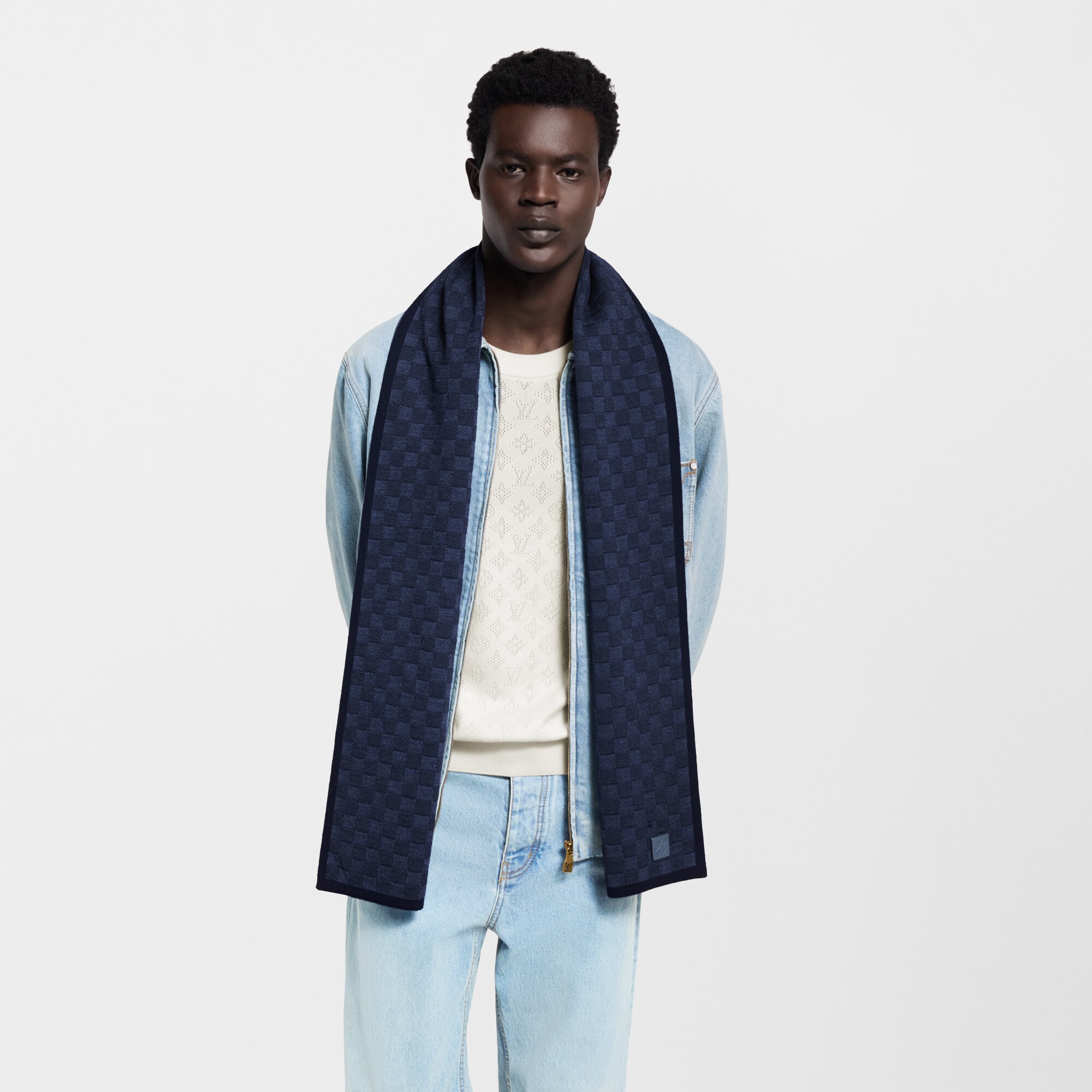 S00 Accesorios Nuevo para esta temporada Bufanda Néo Petit Damier | Louis Vuitton ® (Ampliar producto)