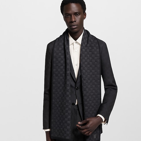 S00 Regalos Festivos para Él } Bufanda Néo Petit Damier | Louis Vuitton ® (Ampliar producto)