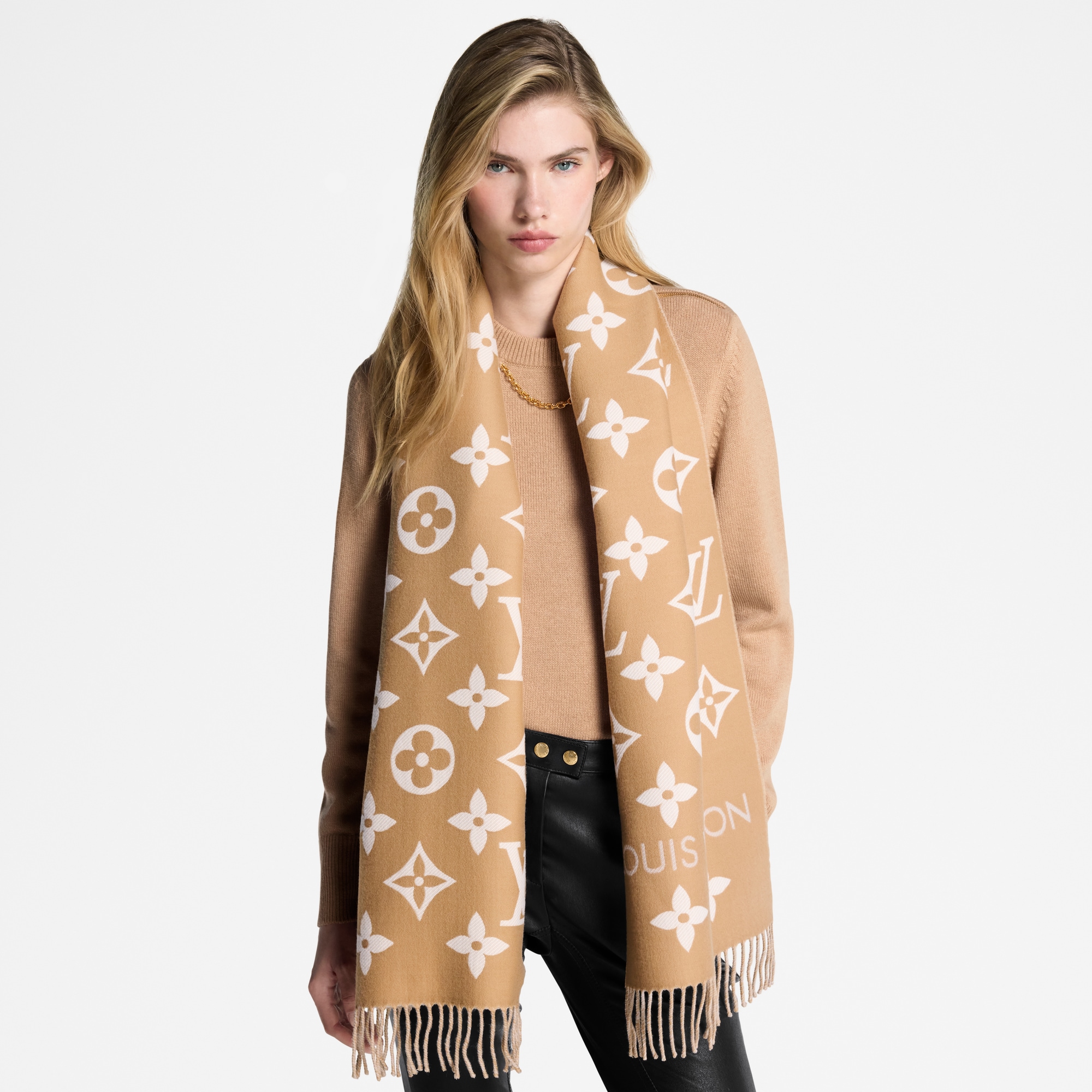 S00 Accesorios Bufandas Bufanda Simply Signature | Louis Vuitton ® (Ampliar producto)
