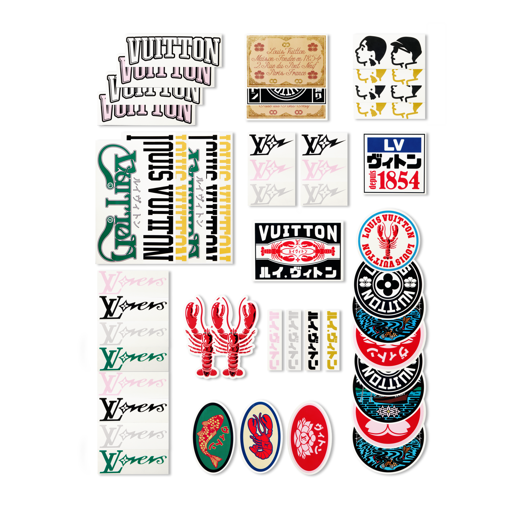 S00 Deporte y Juegos } Caja de stickers | Louis Vuitton ® (Ampliar producto)