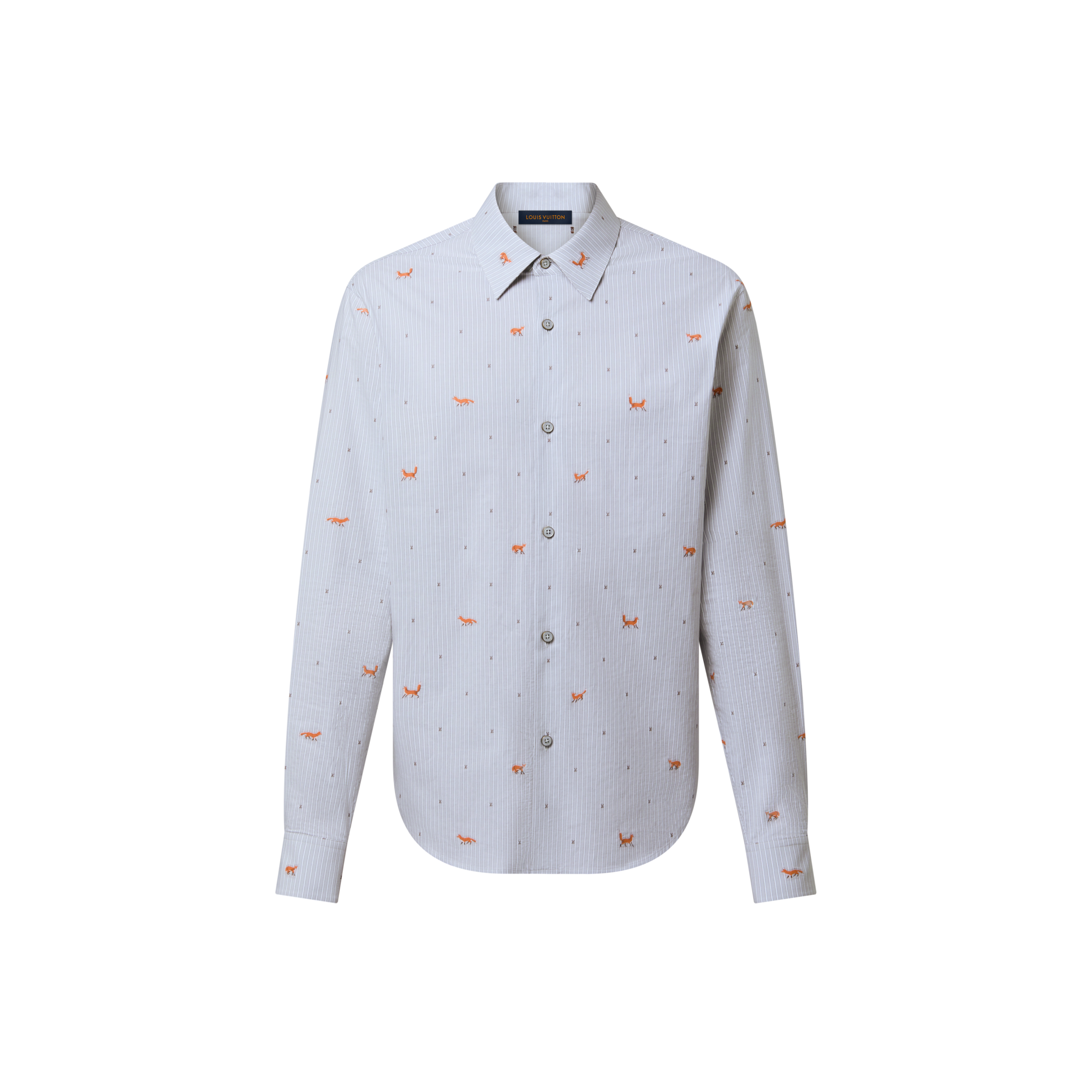  Ready to Wear Camisas Camisa a rayas en fil coupé | Louis Vuitton ® (Ampliar producto)