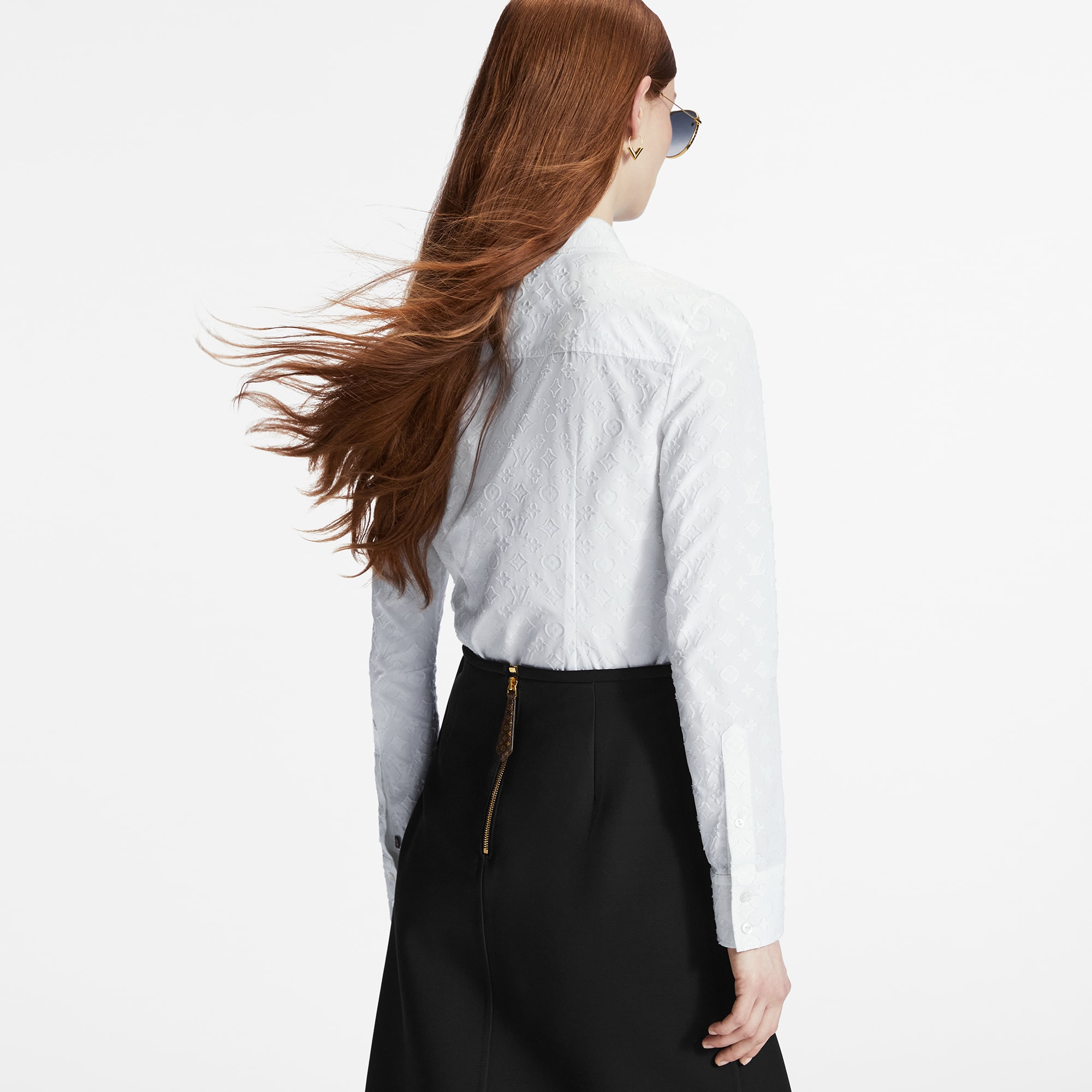  Ready to Wear Tops Camisa ajustada de manga larga | Louis Vuitton ® (Ampliar producto)