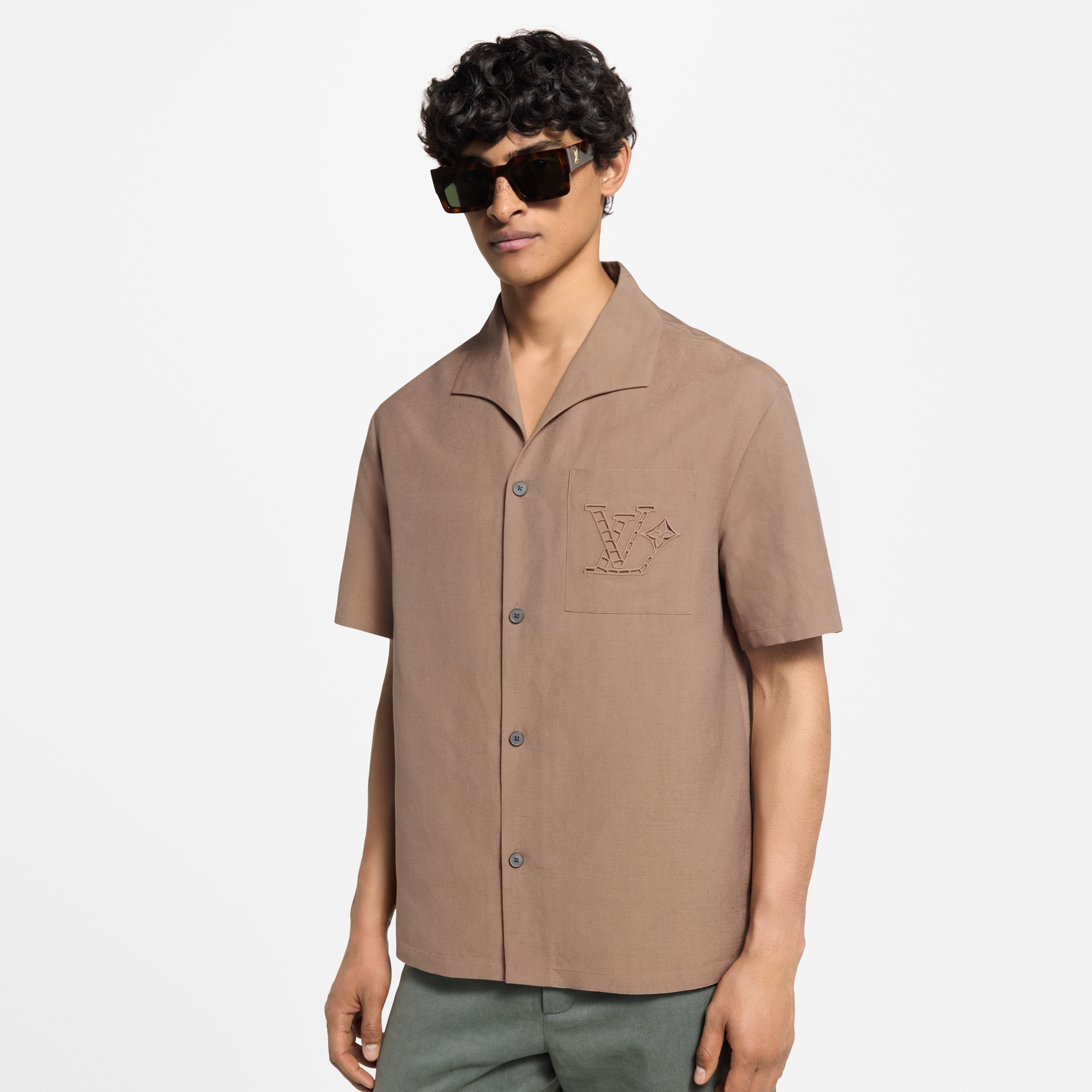  Ready to Wear Camisas Camisa bordada | Louis Vuitton ® (Ampliar producto)