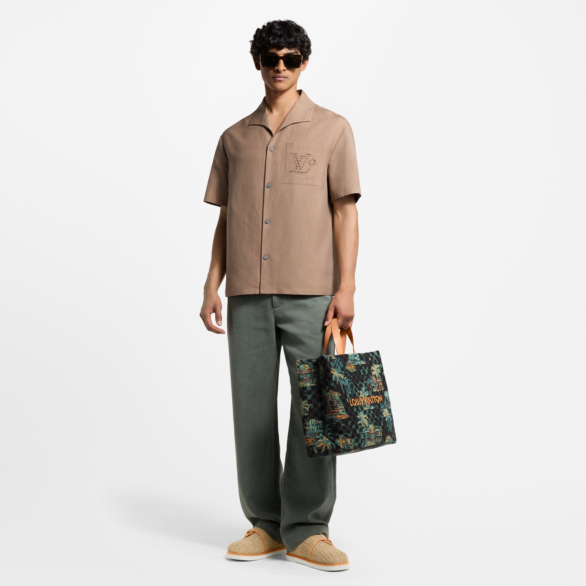  Ready to Wear Camisas Camisa bordada | Louis Vuitton ® (Ampliar producto)