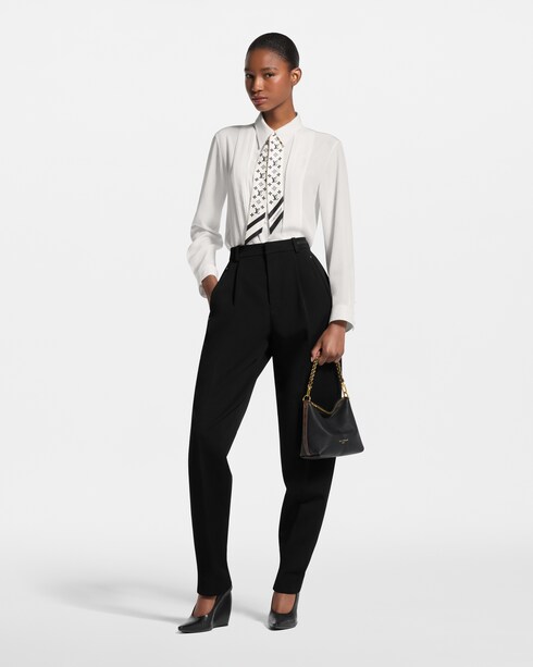 Fall-Winter 2026 Collection } Pleat Detail Shirt | Louis Vuitton ®