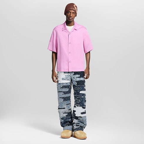 Ready to Wear Camisas Camisa con motivo gráfico en Jacquard | Louis Vuitton ® (Ampliar producto)