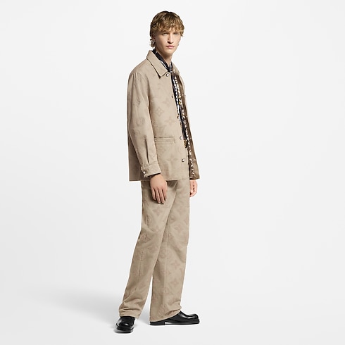 Ready to Wear Cazadoras y abrigos Camisa con motivo Monograma bordado | Louis Vuitton ® (Ampliar producto)