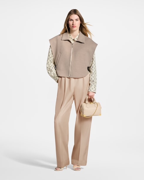 Ready-to-Wear Tops Cropped Buckle Up Shirt | Louis Vuitton ®