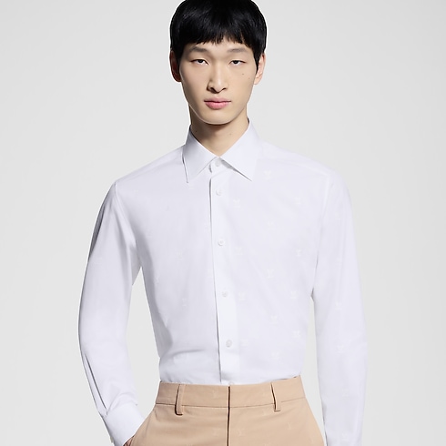 Ready to Wear Todo el Ready-To-Wear Camisa de algodón de manga larga LV Blason | Louis Vuitton ® (Ampliar producto)