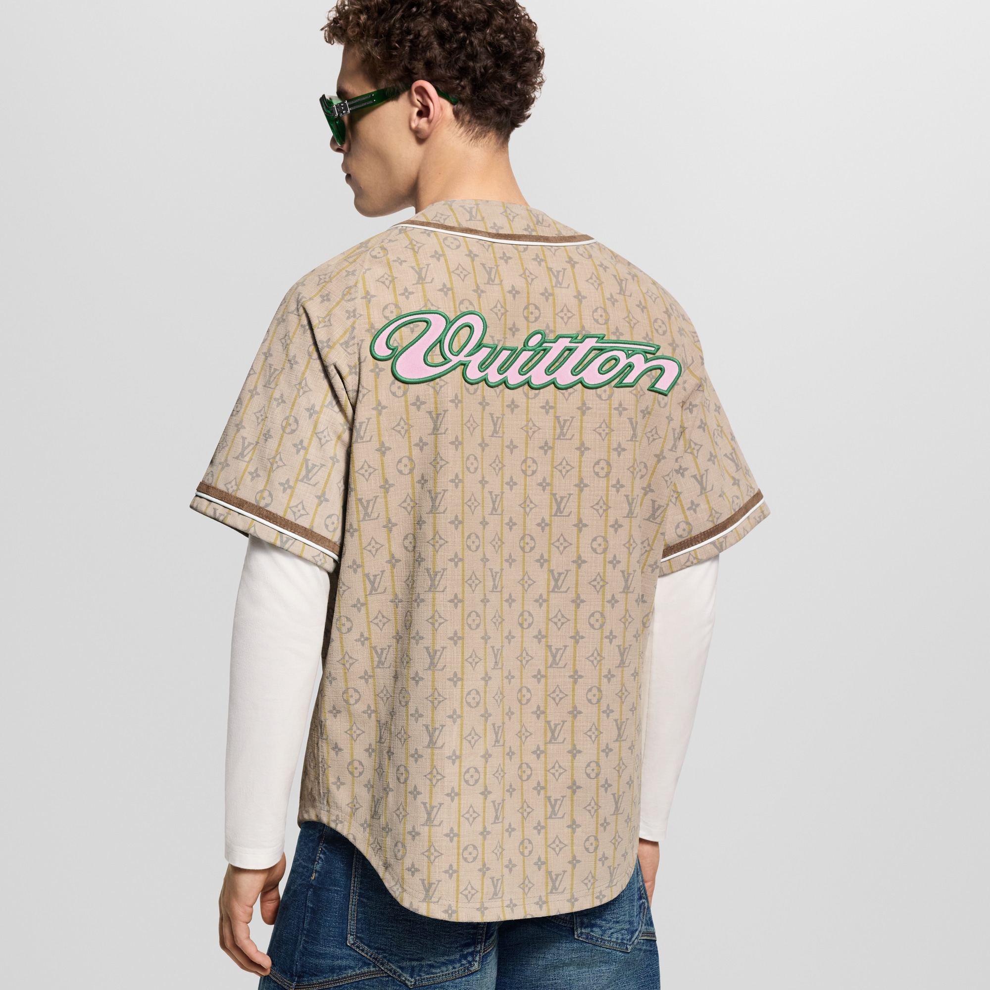 Ready to Wear Todo el Ready-To-Wear Camisa de béisbol en piel | Louis Vuitton ® (Ampliar producto)