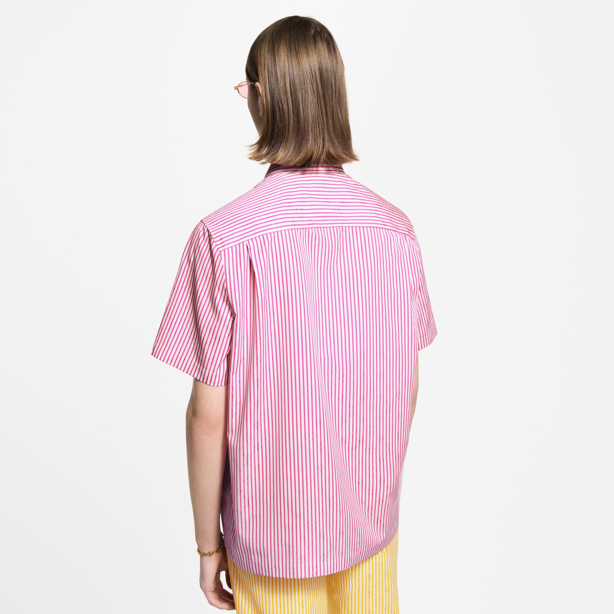  Ready to Wear Camisas Camisa de manga corta de rayas Monograma | Louis Vuitton ® (Ampliar producto)