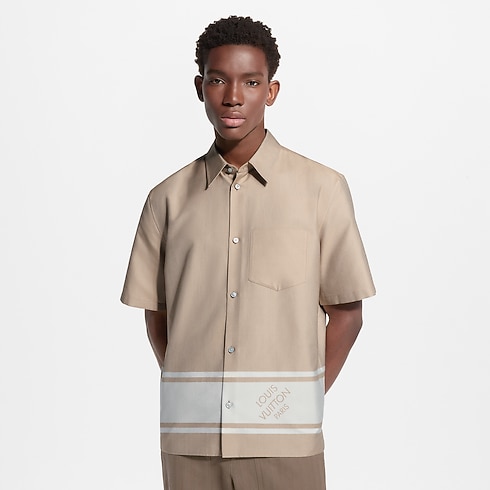 Ready-to-Wear Camisas Camisa de manga corta en Jacquard | Louis Vuitton ® (Ampliar producto)
