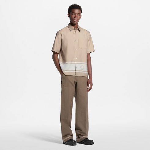 Ready-to-Wear Camisas Camisa de manga corta en Jacquard | Louis Vuitton ® (Ampliar producto)