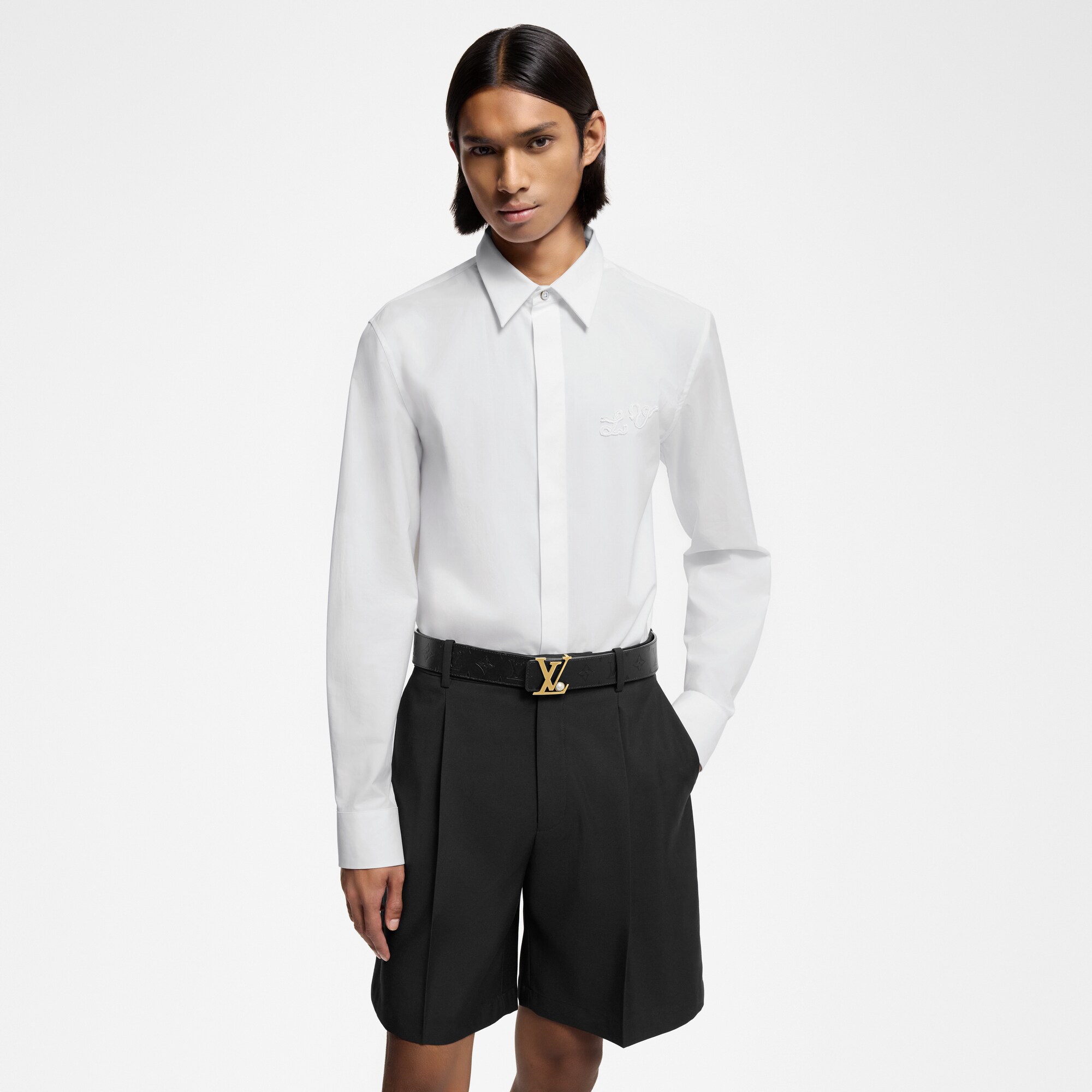  Ready to Wear Camisas Camisa de manga larga de algodón | Louis Vuitton ® (Ampliar producto)