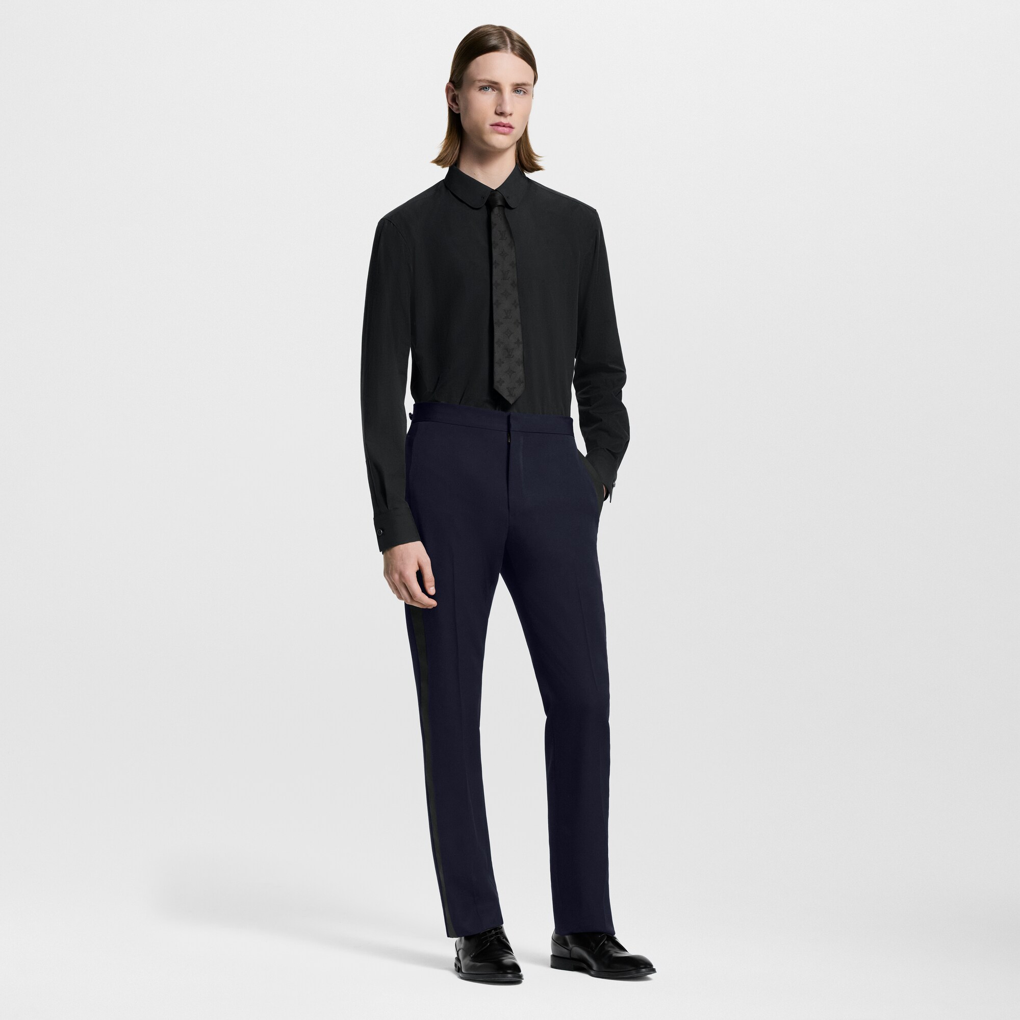  Ready to Wear Camisas Camisa de mezcla de seda | Louis Vuitton ® (Ampliar producto)