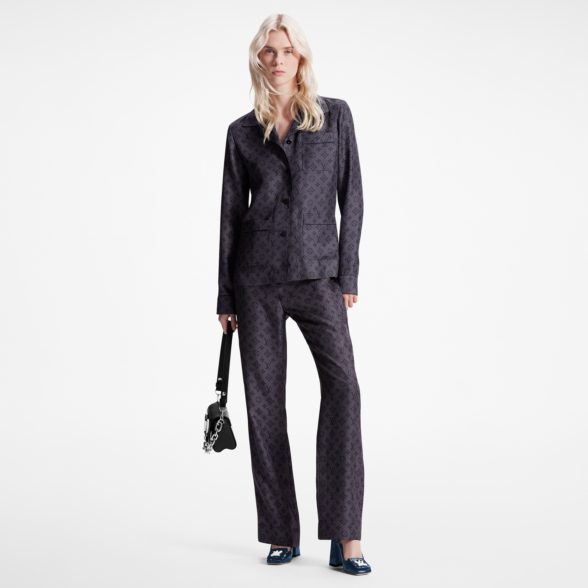  Ready to Wear Tops Camisa de pijama con motivo Mahina Monograma invertido | Louis Vuitton ® (Ampliar producto)