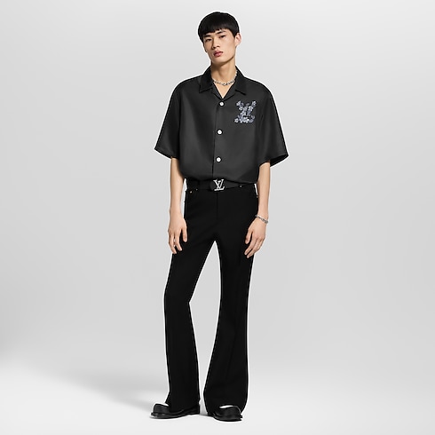 Ready to Wear Camisas Camisa de seda con motivo distintivo | Louis Vuitton ® (Ampliar producto)