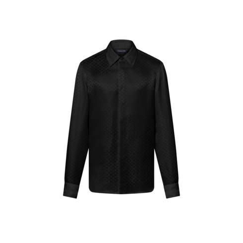 Ready to Wear Camisas Camisa de seda con motivo Mini Monograma | Louis Vuitton ® (Ampliar producto)