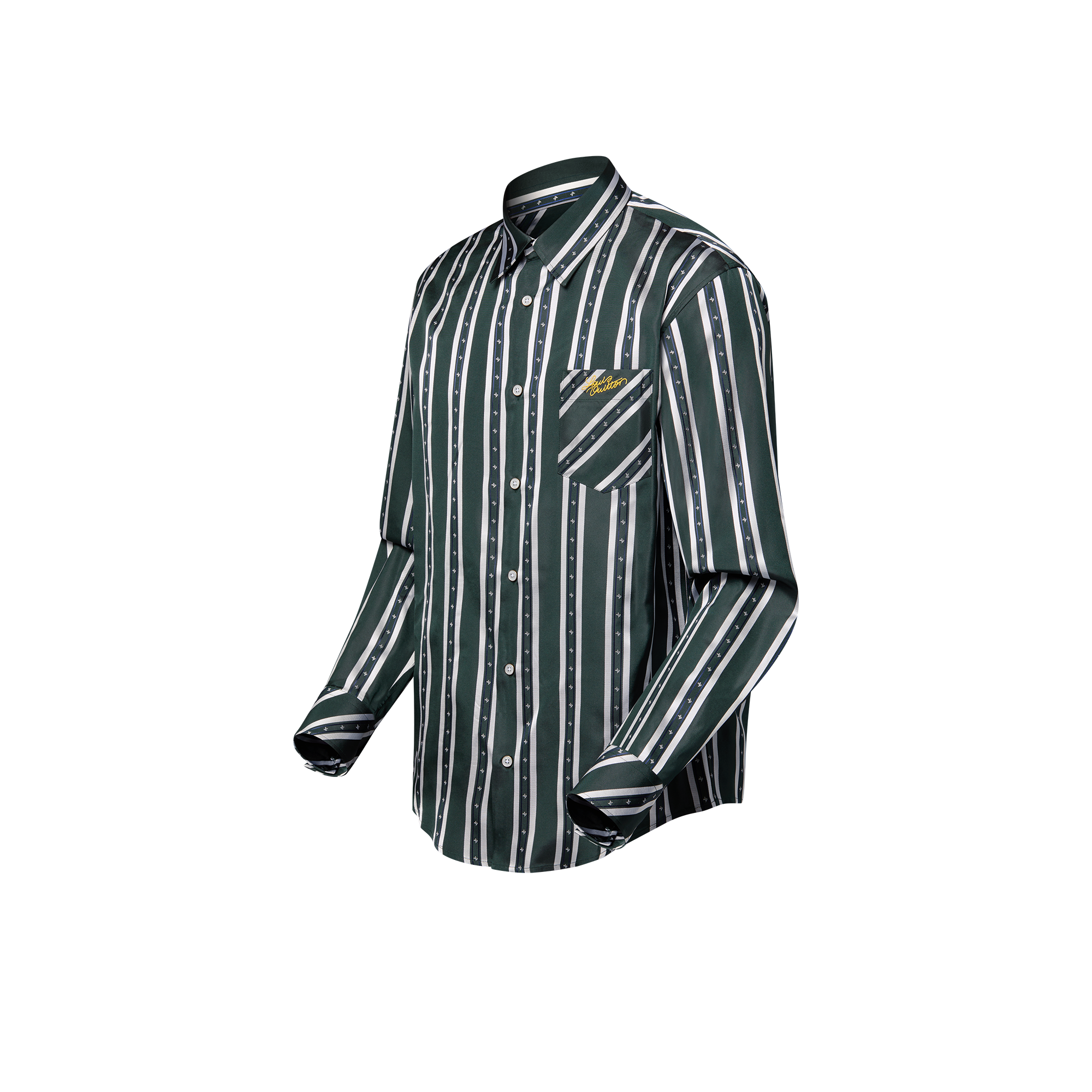  Ready to Wear Camisas Camisa de seda de manga larga | Louis Vuitton ® (Ampliar producto)