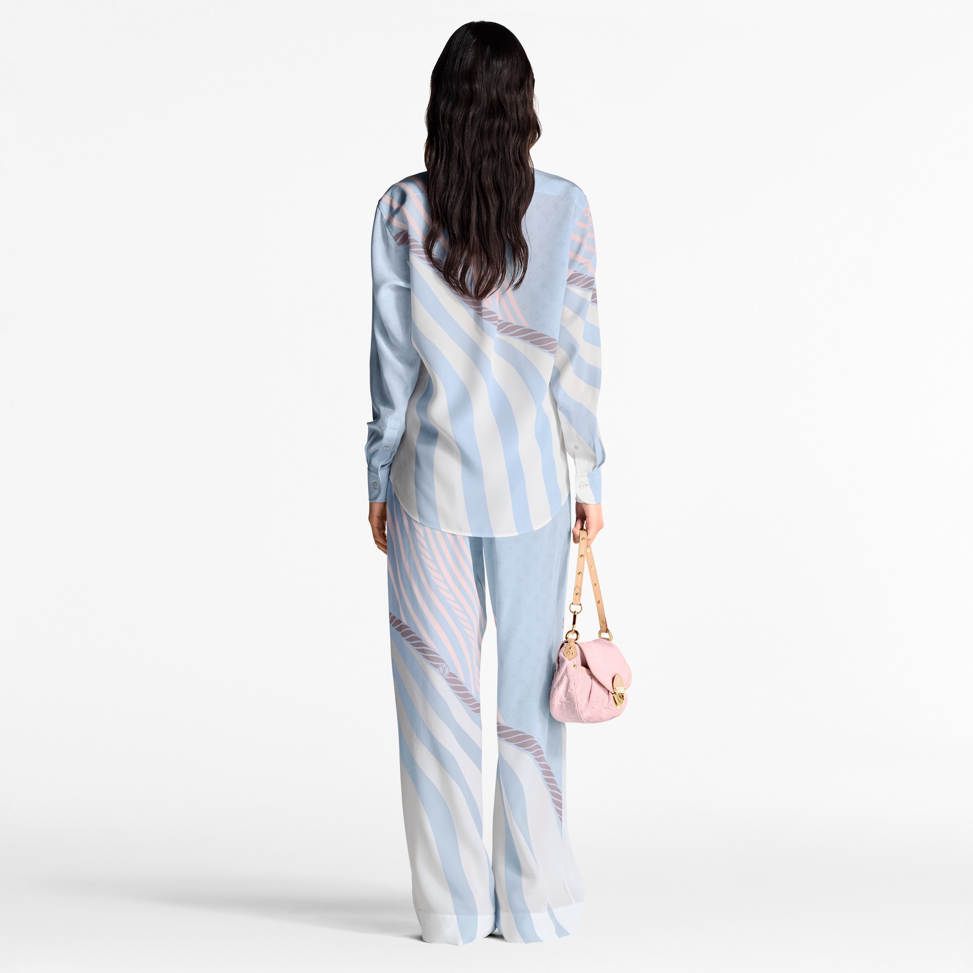  Ready to Wear Tops Camisa de seda estampada | Louis Vuitton ® (Ampliar producto)