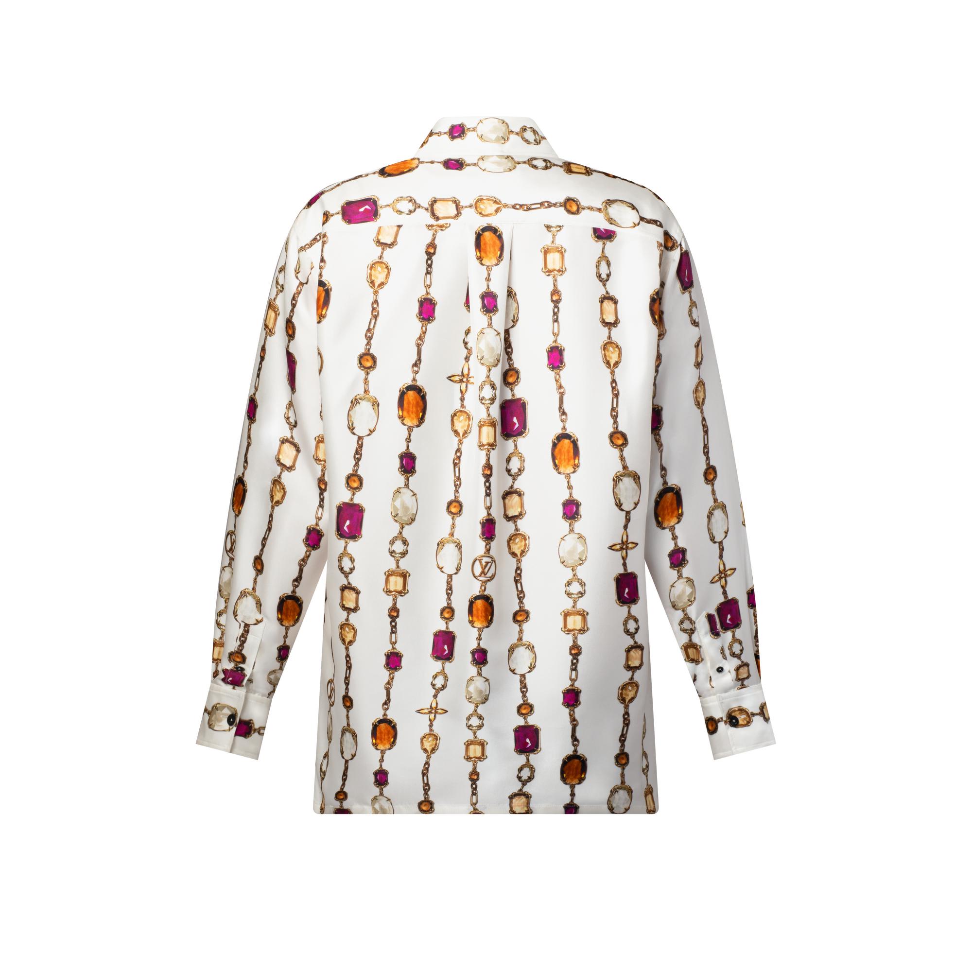  Ready to Wear Tops Camisa de seda estampada | Louis Vuitton ® (Ampliar producto)