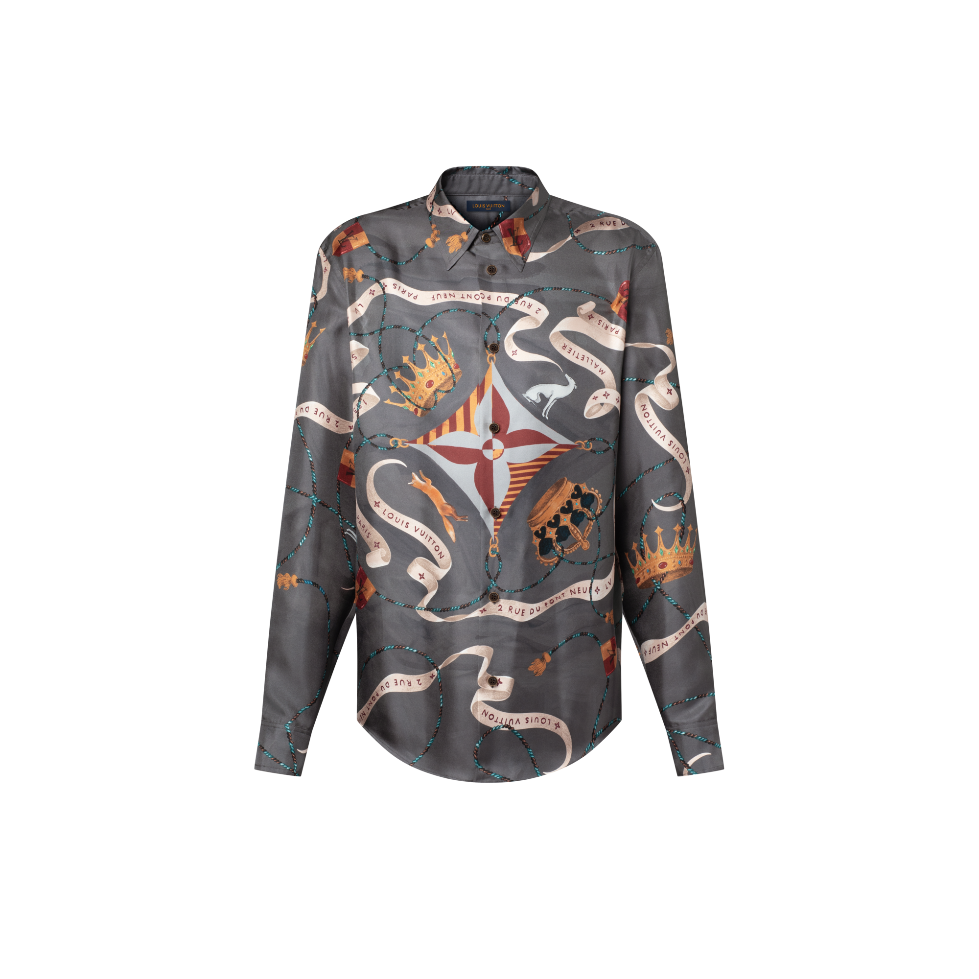  Ready to Wear Camisas Camisa de seda estampada | Louis Vuitton ® (Ampliar producto)