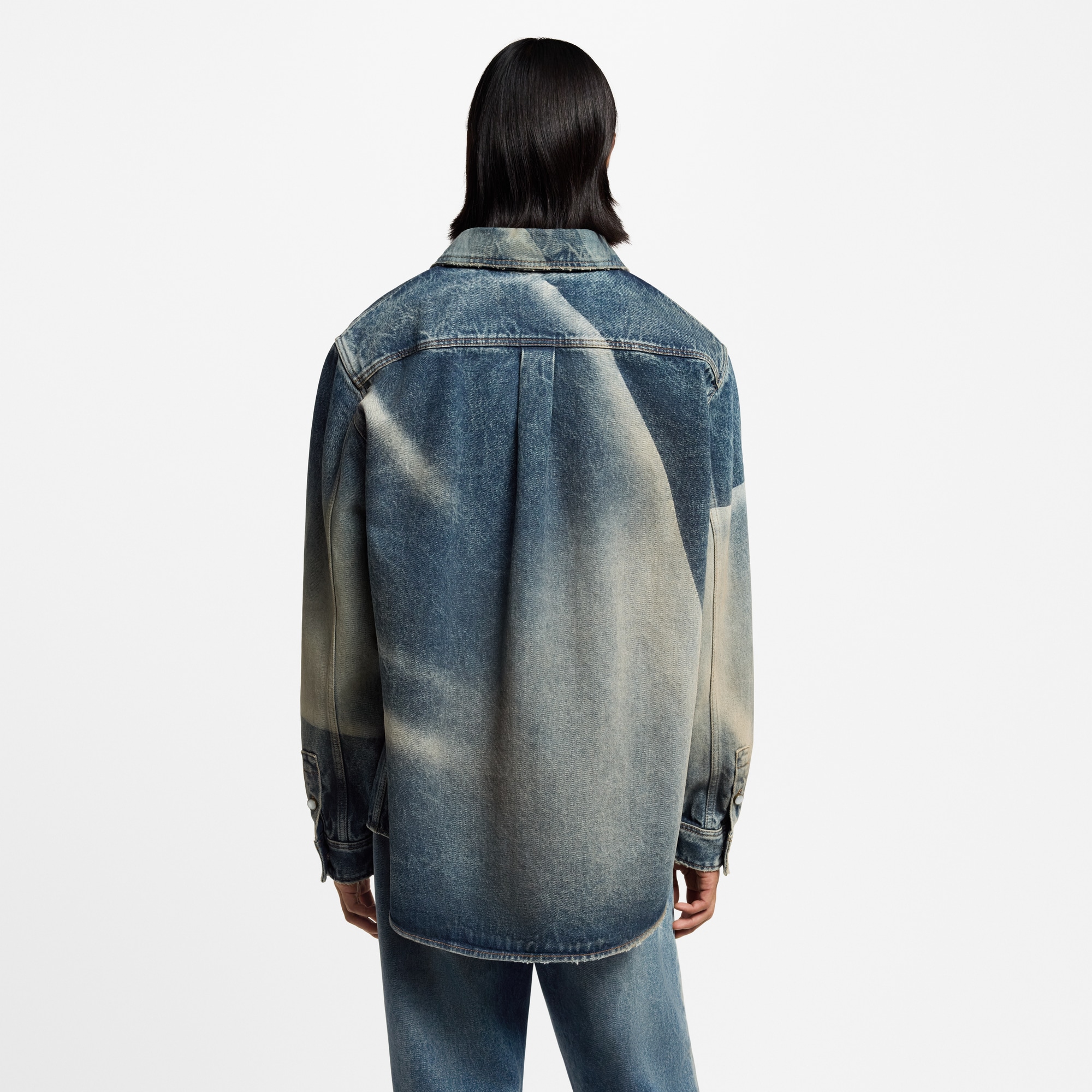  Ready to Wear Camisas Camisa denim de manga larga | Louis Vuitton ® (Ampliar producto)