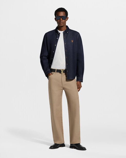 Ready to Wear Camisas Camisa denim de manga larga | Louis Vuitton ®