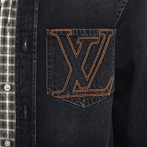 Ready-to-Wear Camisas Camisa denim de manga larga LV | Louis Vuitton ® (Ampliar producto)