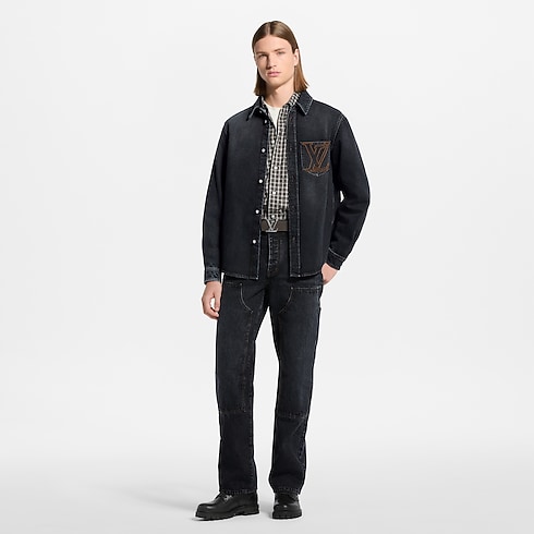 Ready-to-Wear Camisas Camisa denim de manga larga LV | Louis Vuitton ® (Ampliar producto)