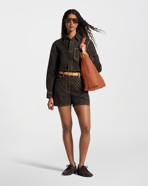Ready-to-Wear Tops Monogram Denim Shirt | Louis Vuitton ®
