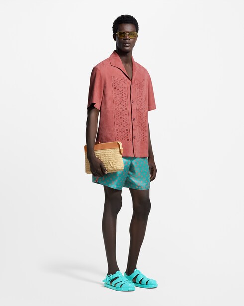 Ready-to-Wear Shirts Perforated Leather Shirt | Louis Vuitton ®