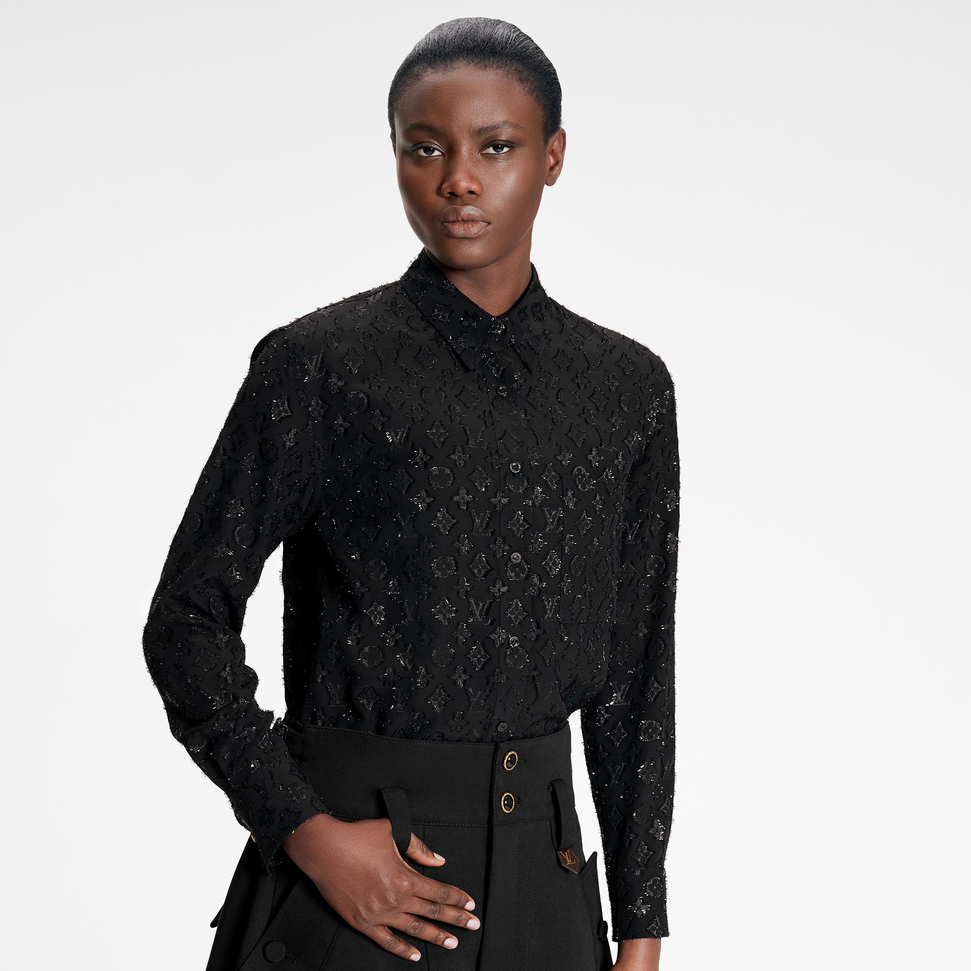  Discontinued Product Obs 2 Camisa Monogram brillante | Louis Vuitton ® (Ampliar producto)