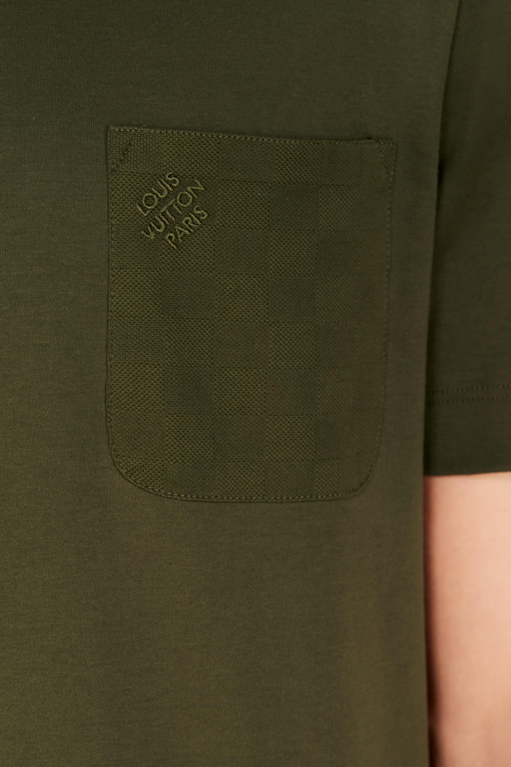  Discontinued Product Obs 8 Camiseta Con Cuello Redondo Y Bolsillo Damier | Louis Vuitton ® (Ampliar producto)