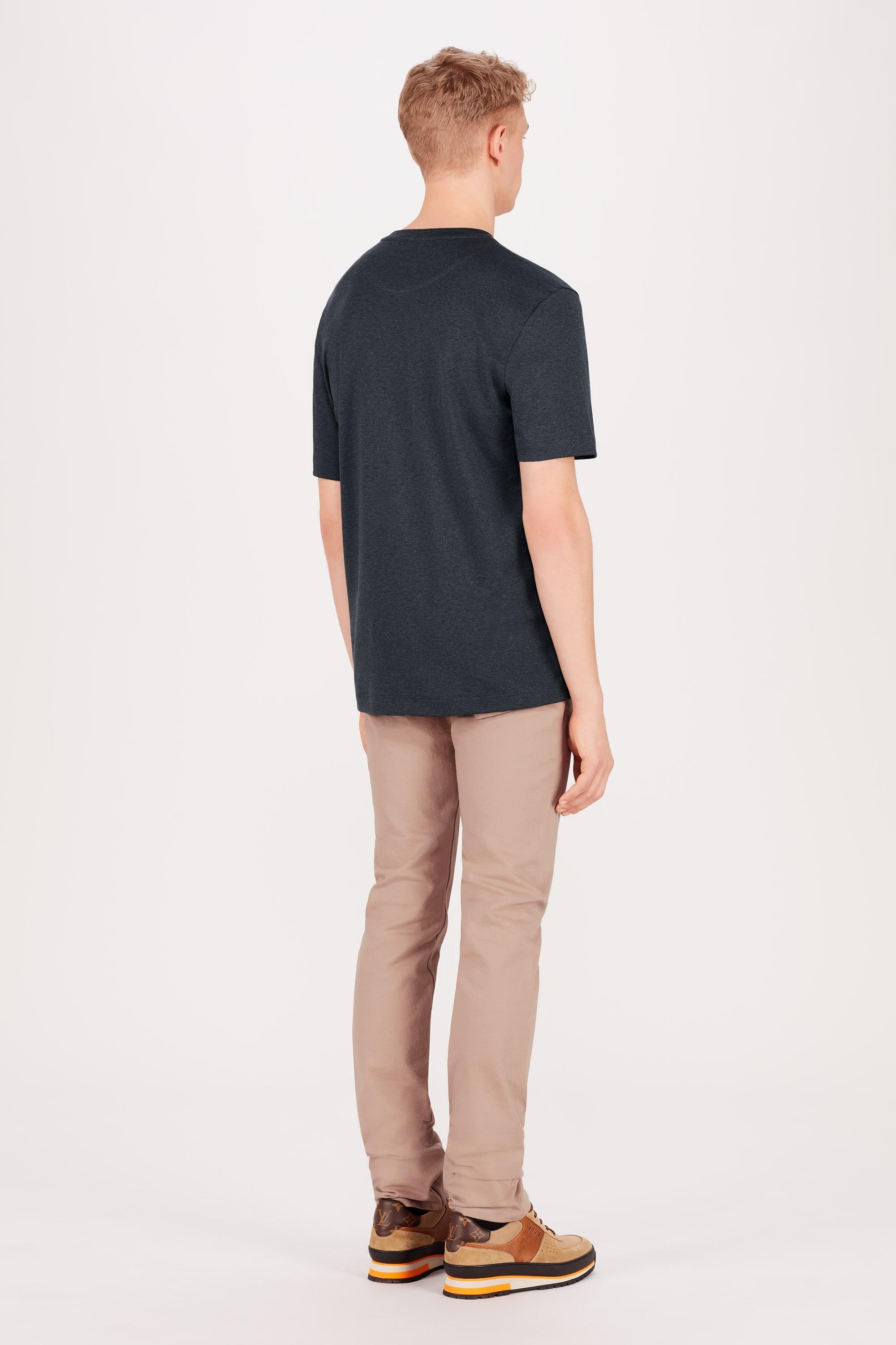  Discontinued Product Obs 8 Camiseta Con Cuello Redondo Y Bolsillo Damier | Louis Vuitton ® (Ampliar producto)