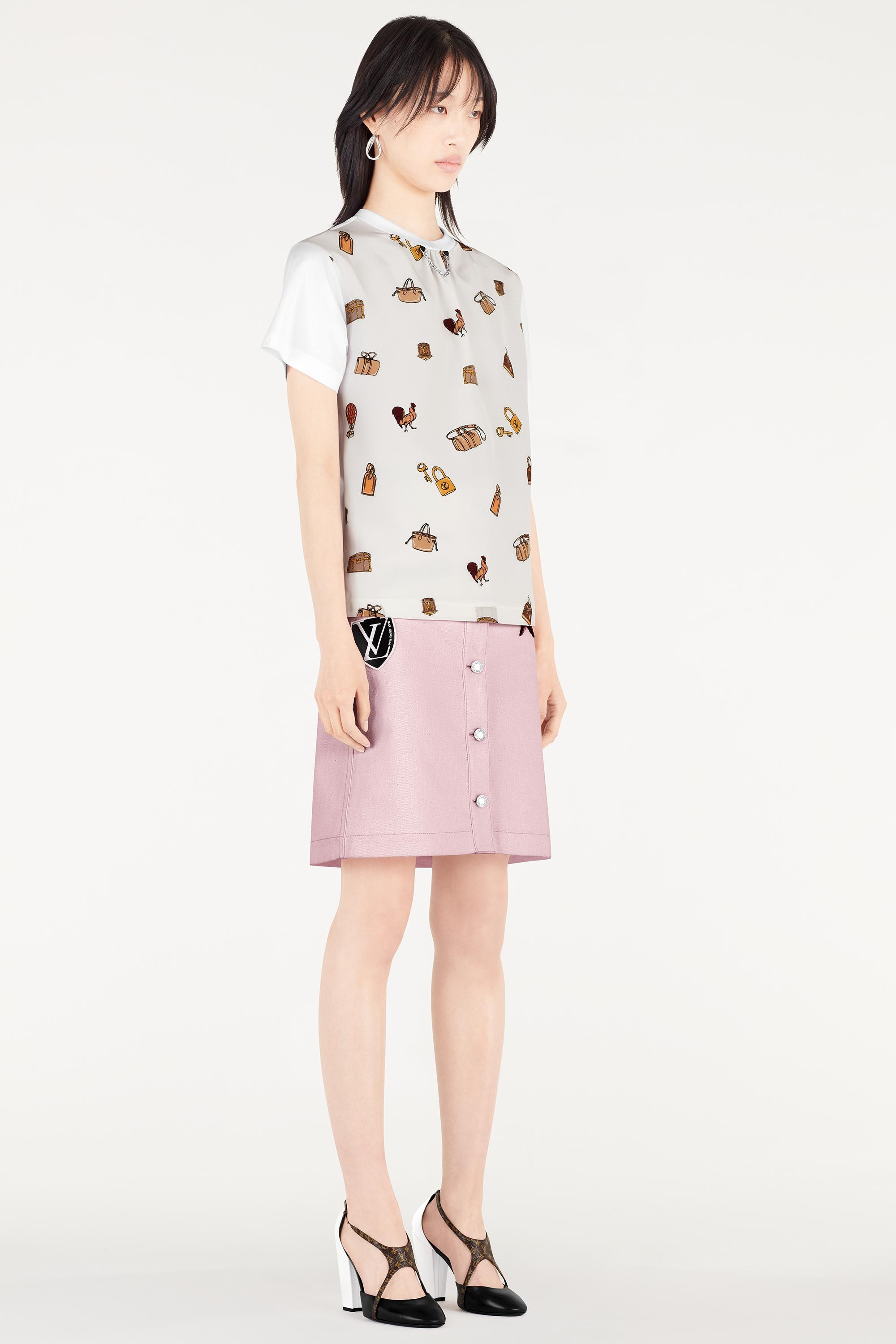  Discontinued Product Obs 2 Camiseta de punto bimateria | Louis Vuitton ® (Ampliar producto)