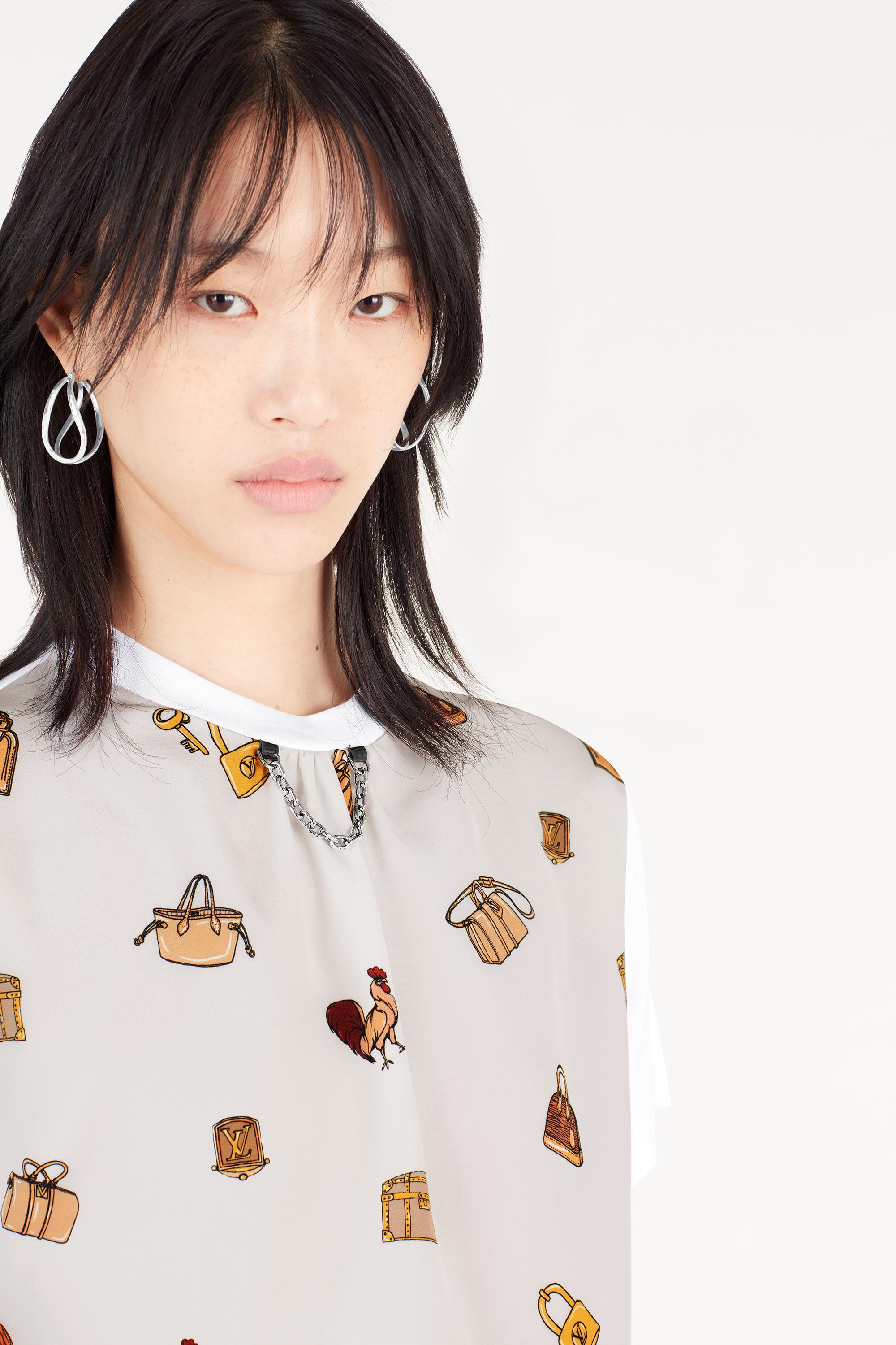  Discontinued Product Obs 2 Camiseta de punto bimateria | Louis Vuitton ® (Ampliar producto)