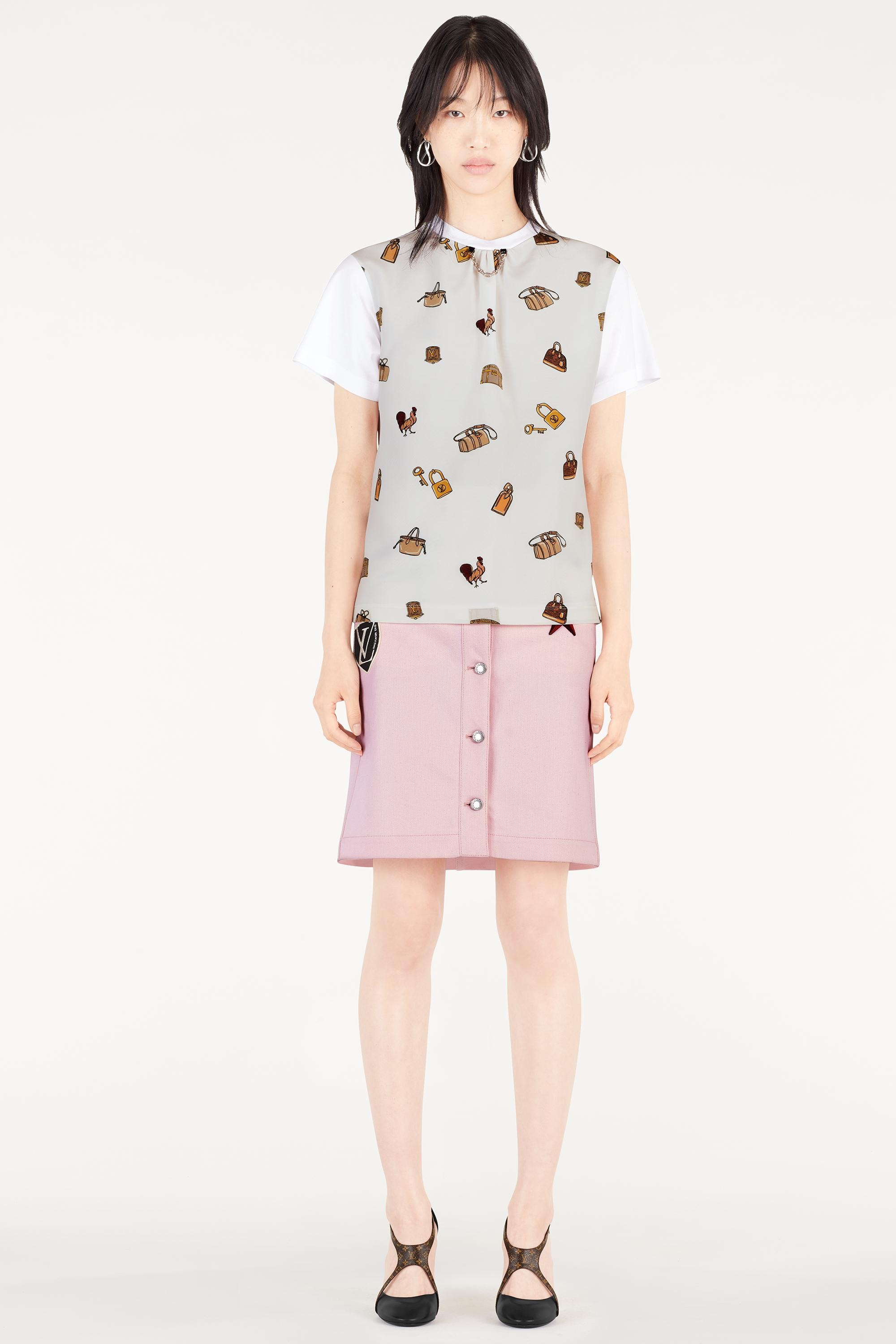  Discontinued Product Obs 2 Camiseta de punto bimateria | Louis Vuitton ® (Ampliar producto)