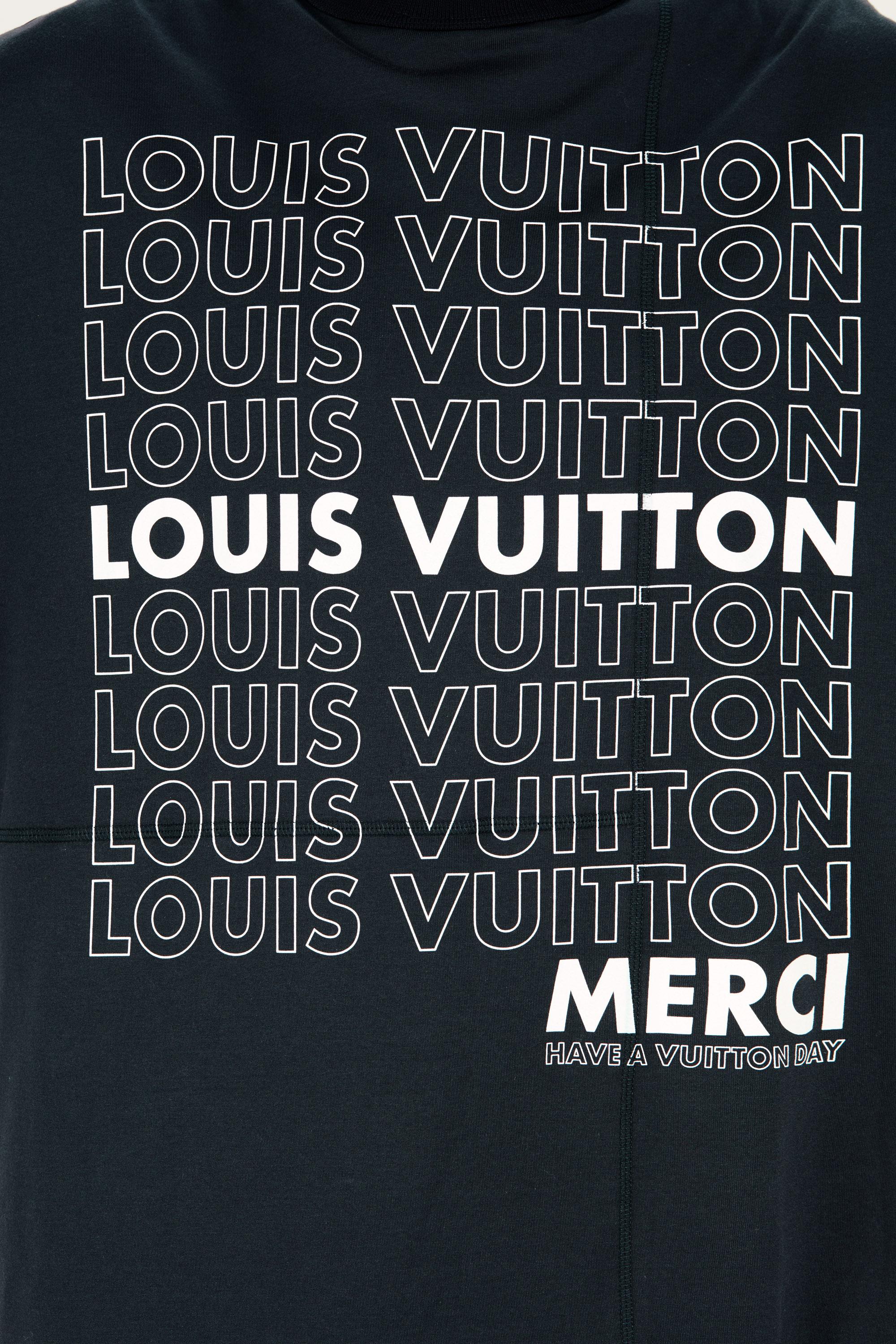 Ready to Wear Camisetas y camisas tipo polo Camiseta Extragrande Con Patchwork Y Estampado Lv List | Louis Vuitton ® (Ampliar producto)