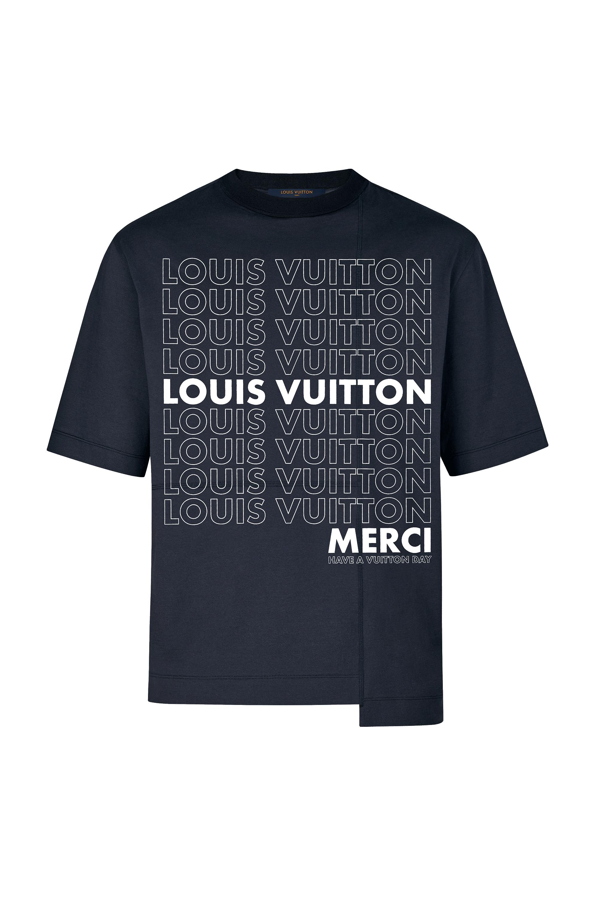  Ready to Wear Camisetas y camisas tipo polo Camiseta Extragrande Con Patchwork Y Estampado Lv List | Louis Vuitton ® (Ampliar producto)