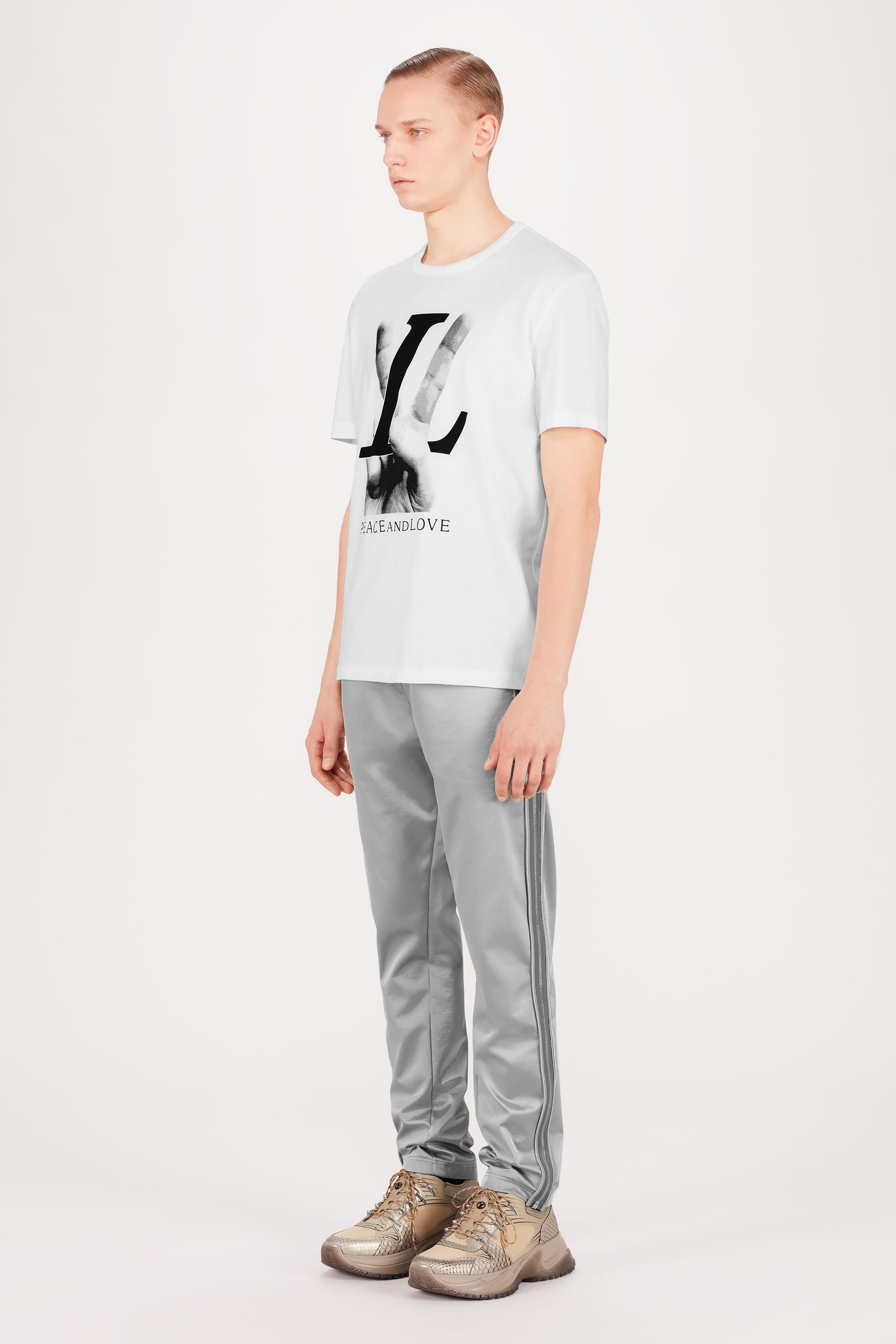  Ready to Wear Camisetas y camisas tipo polo Camiseta sin mangas con motivo Hand LV grande | Louis Vuitton ® (Ampliar producto)