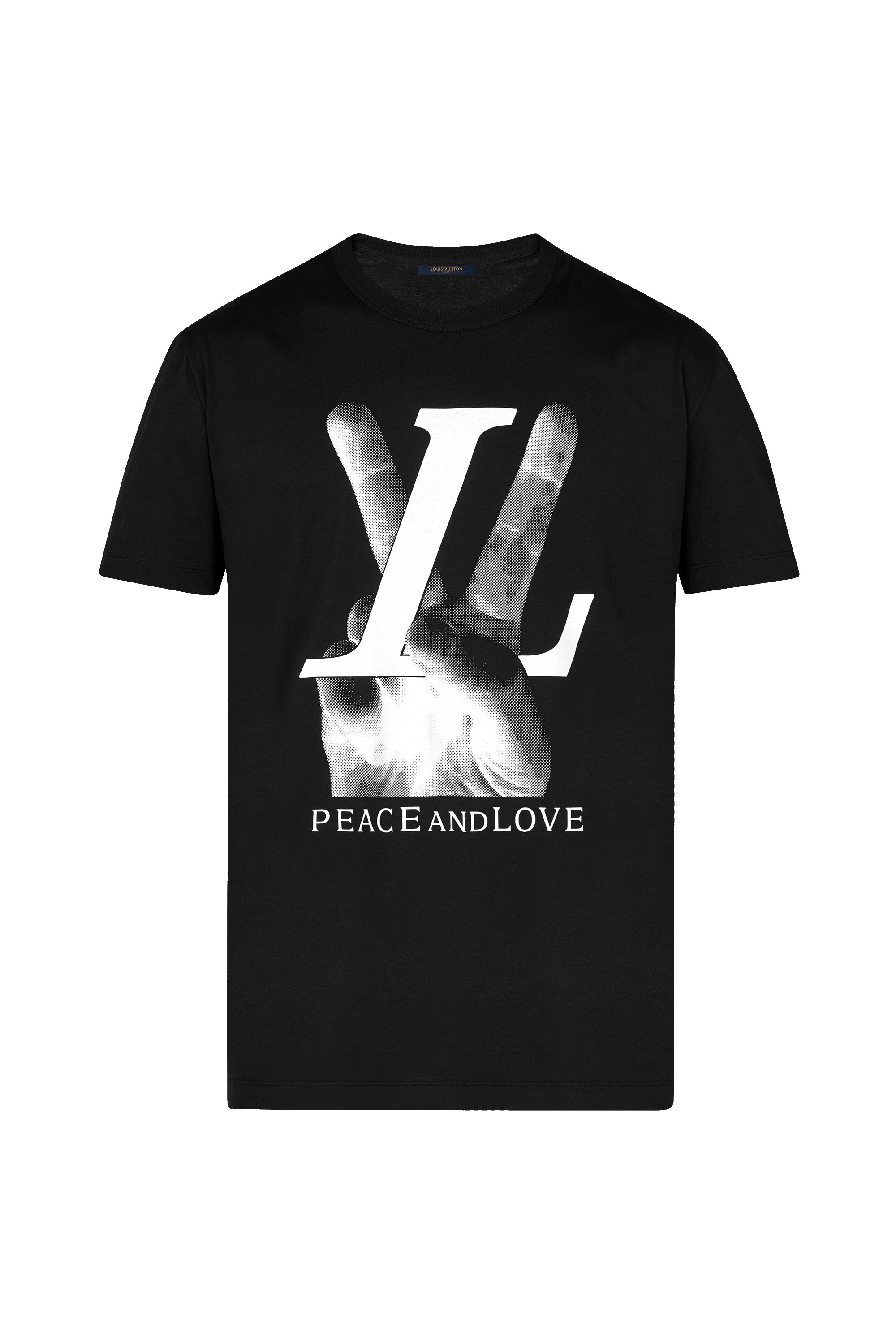  Ready to Wear Camisetas y camisas tipo polo Camiseta sin mangas con motivo Hand LV grande | Louis Vuitton ® (Ampliar producto)
