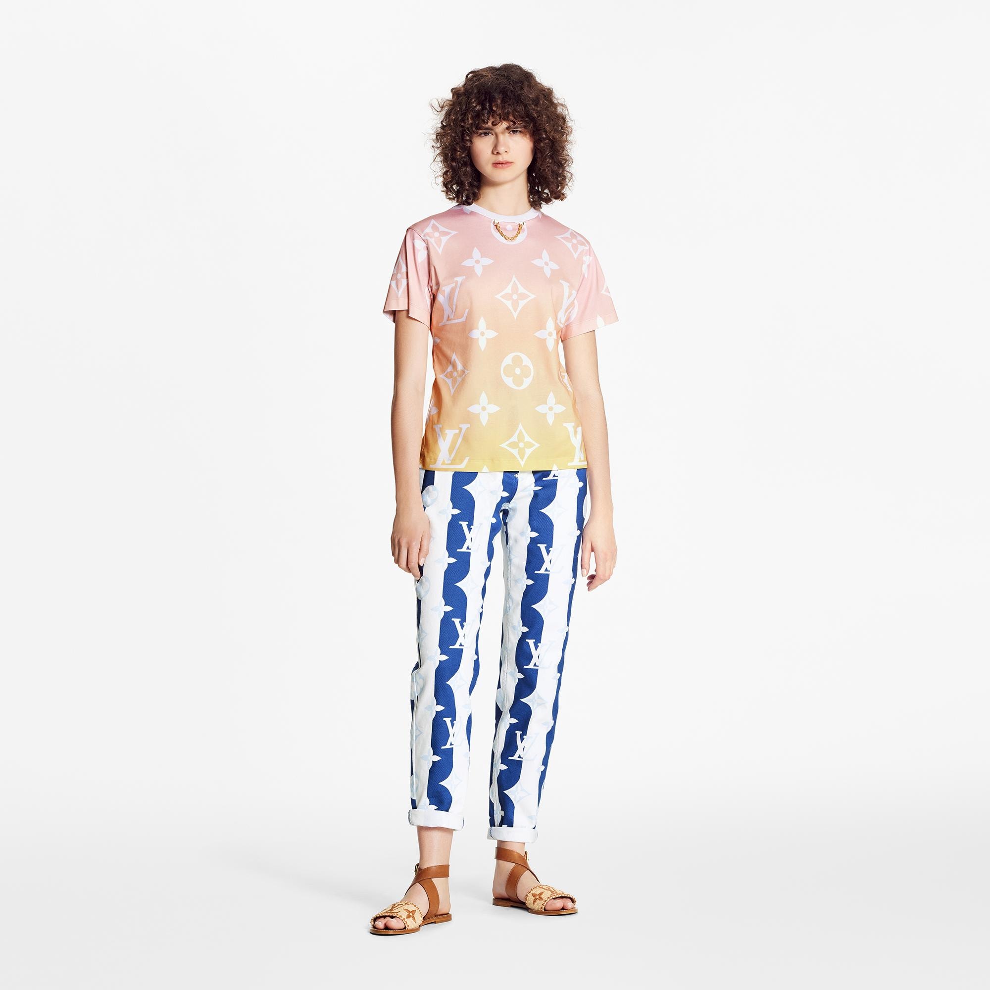  Discontinued Product Obs 3 Camiseta Sunrise Monogram | Louis Vuitton ® (Ampliar producto)