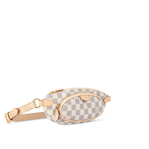 Damier Azur Canvas Carteras y artículos de piel pequeños Carteras con cadena y Micro Bolsas Cangurera Keepy | Louis Vuitton ® (Ampliar producto)