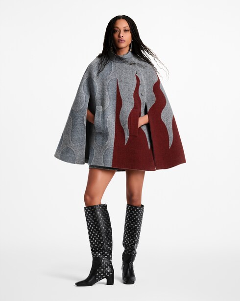 Discontinued Product Obs 12 Cape en jacquard flammé | Louis Vuitton ®