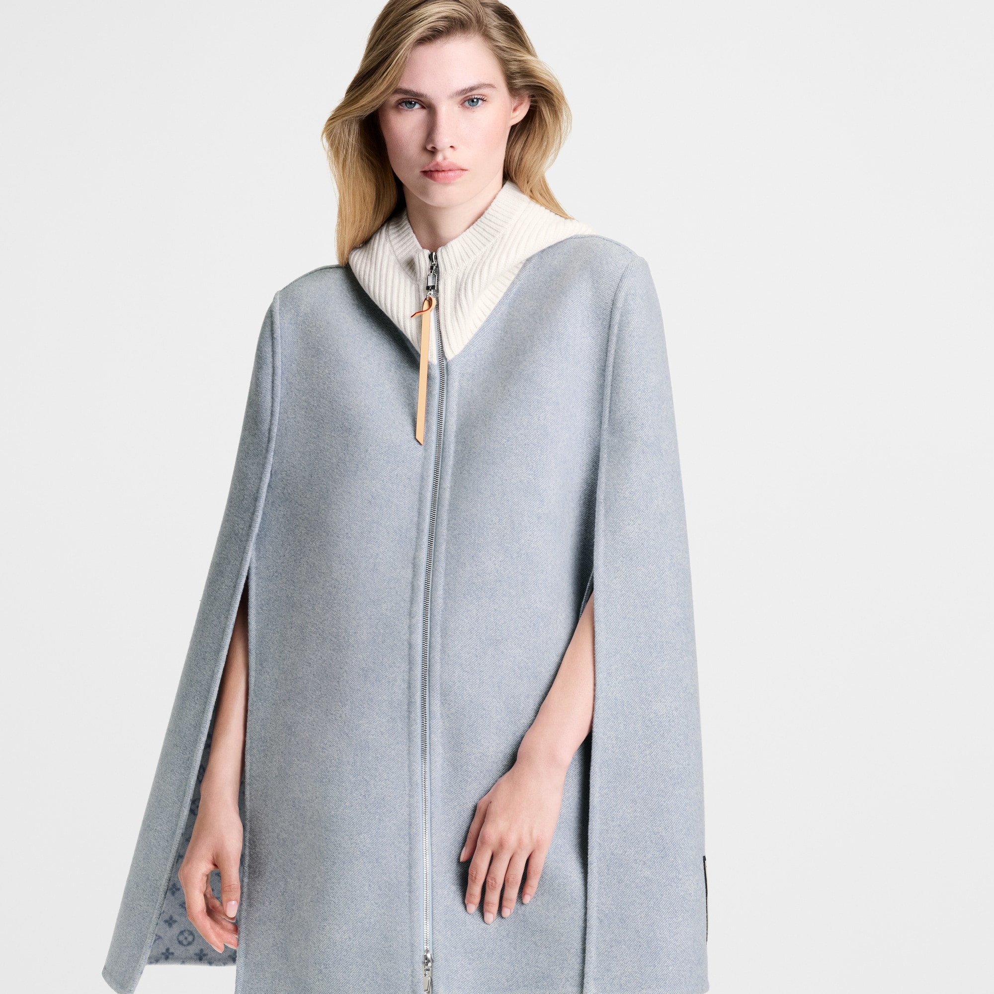 Ready to Wear Abrigos y chaquetas Capa de doble cara con efecto denim | Louis Vuitton ® (Ampliar producto)